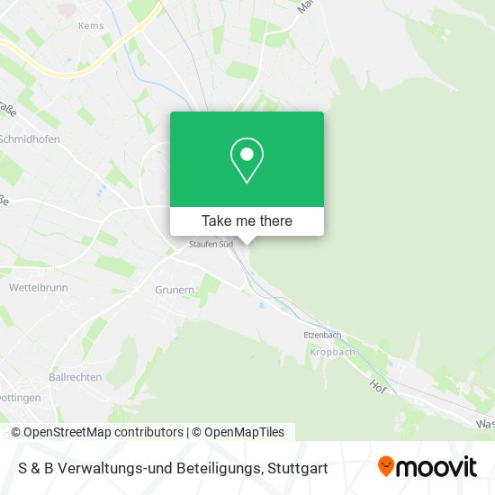S & B Verwaltungs-und Beteiligungs map