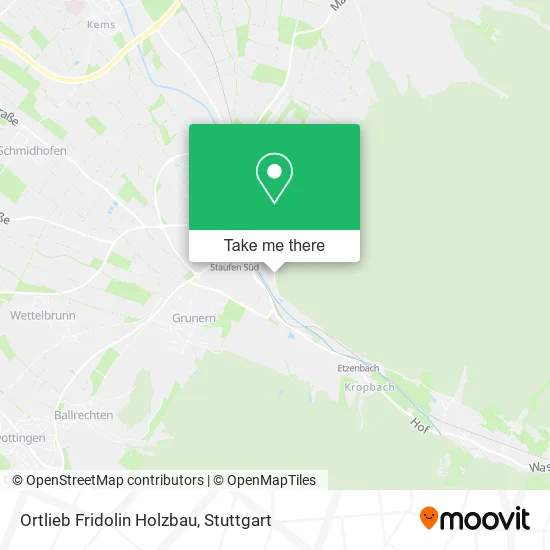 Карта Ortlieb Fridolin Holzbau