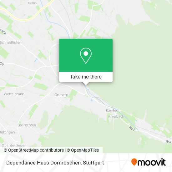 Карта Dependance Haus Dornröschen
