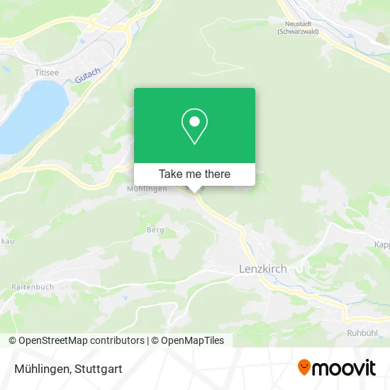 Карта Mühlingen