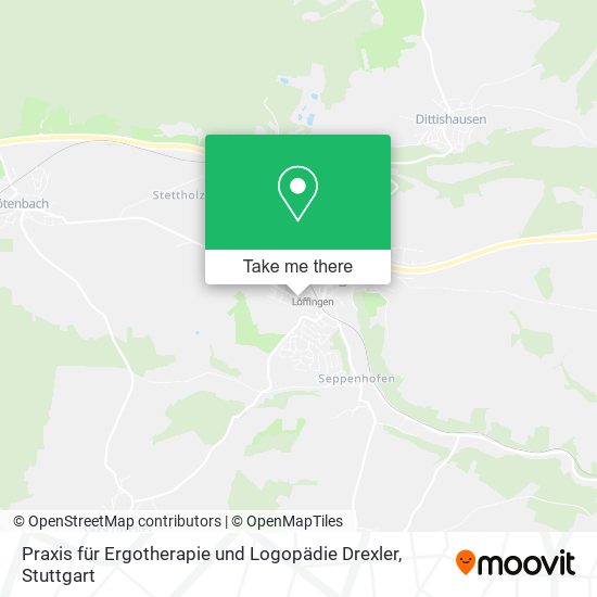 Карта Praxis für Ergotherapie und Logopädie Drexler