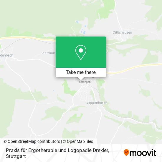 Карта Praxis für Ergotherapie und Logopädie Drexler