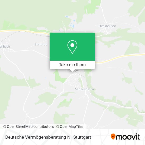 Deutsche Vermögensberatung N. map