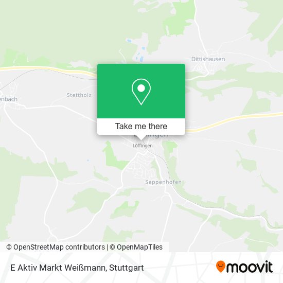 E Aktiv Markt Weißmann map