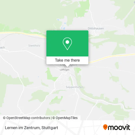Карта Lernen im Zentrum