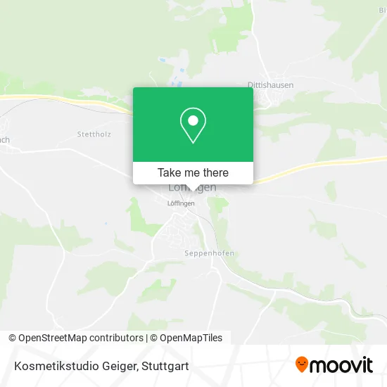 Карта Kosmetikstudio Geiger