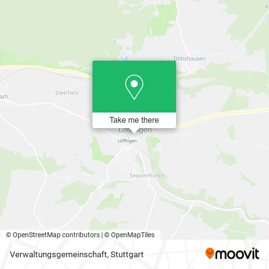 Карта Verwaltungsgemeinschaft
