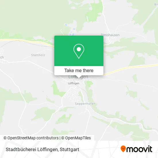 Карта Stadtbücherei Löffingen
