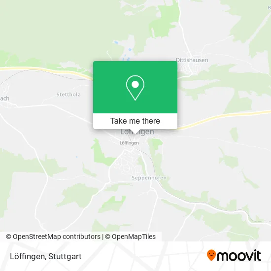 Карта Löffingen