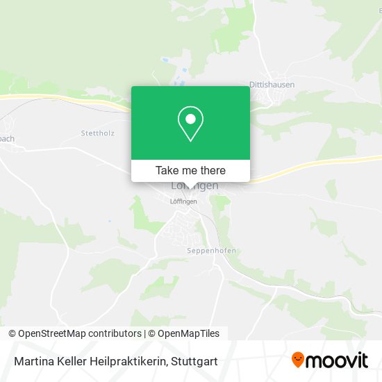 Martina Keller Heilpraktikerin map