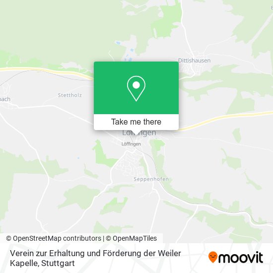 Verein zur Erhaltung und Förderung der Weiler Kapelle map