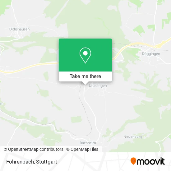 Карта Föhrenbach
