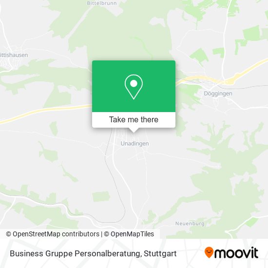 Business Gruppe Personalberatung map
