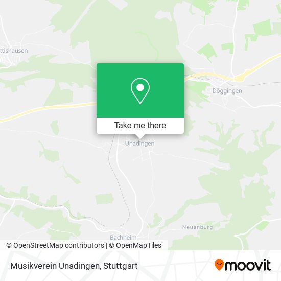 Musikverein Unadingen map