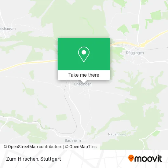 Карта Zum Hirschen
