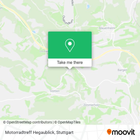 Motorradtreff Hegaublick map