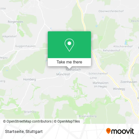 Карта Startseite