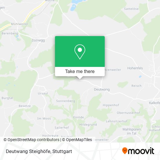 Deutwang Steighöfe map