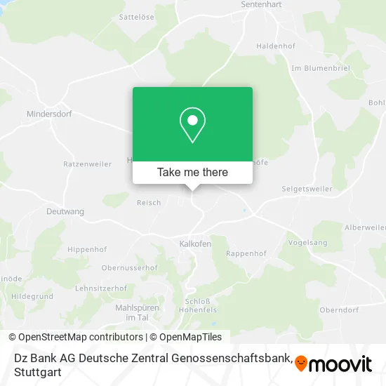 Карта Dz Bank AG Deutsche Zentral Genossenschaftsbank
