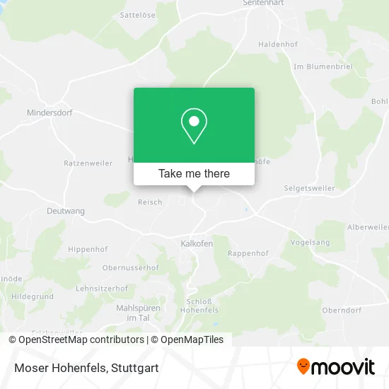 Карта Moser Hohenfels