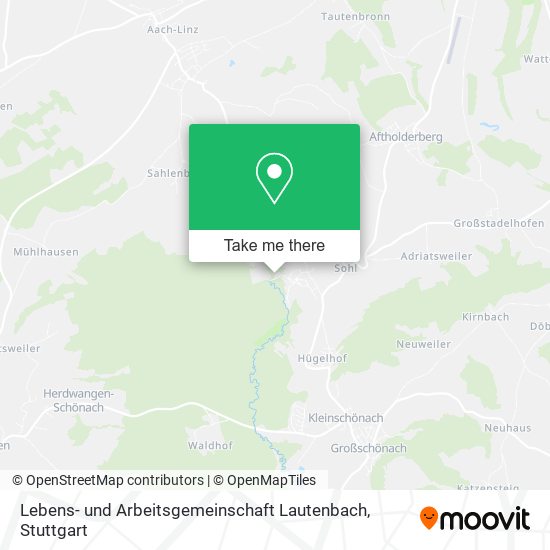 Lebens- und Arbeitsgemeinschaft Lautenbach map