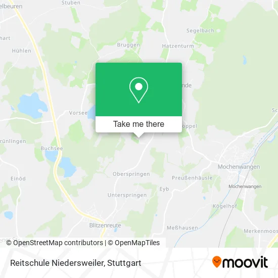 Карта Reitschule Niedersweiler