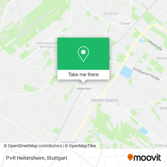 Карта P+R Heitersheim