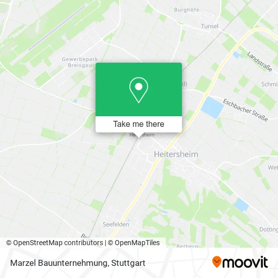 Карта Marzel Bauunternehmung