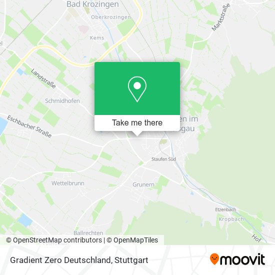 Карта Gradient Zero Deutschland