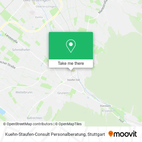 Карта Kuehn-Staufen-Consult Personalberatung