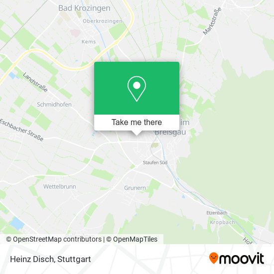 Heinz Disch map
