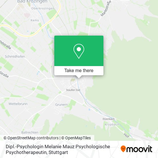 Dipl.-Psychologin Melanie Mauz Psychologische Psychotherapeutin map