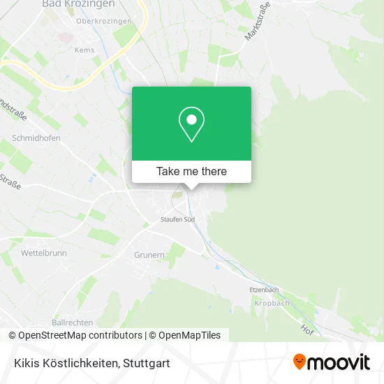 Карта Kikis Köstlichkeiten