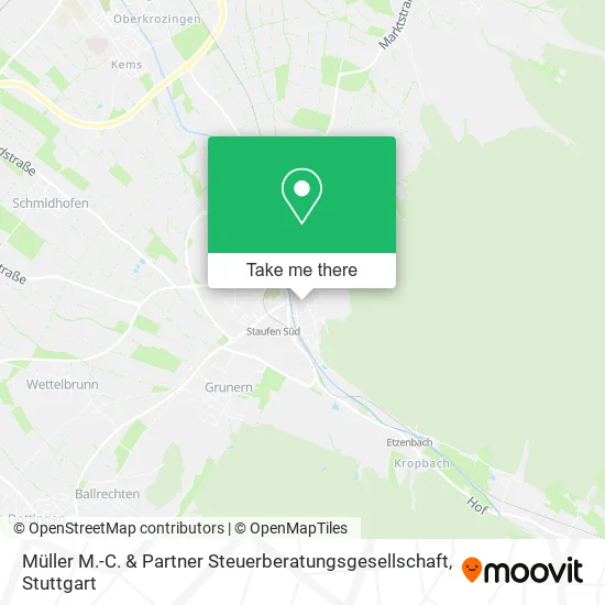 Карта Müller M.-C. & Partner Steuerberatungsgesellschaft