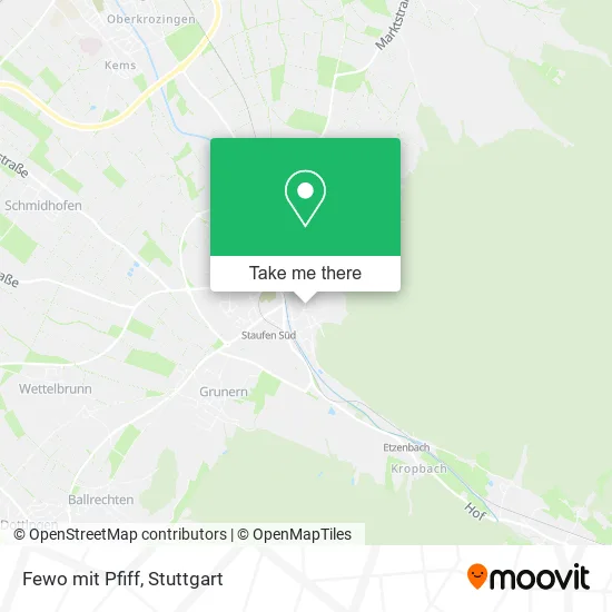 Карта Fewo mit Pfiff