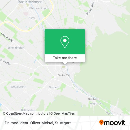 Dr. med. dent. Oliver Meisel map