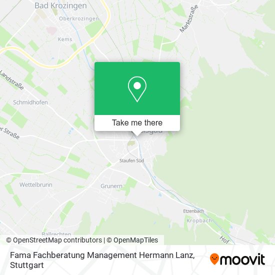 Fama Fachberatung Management Hermann Lanz map