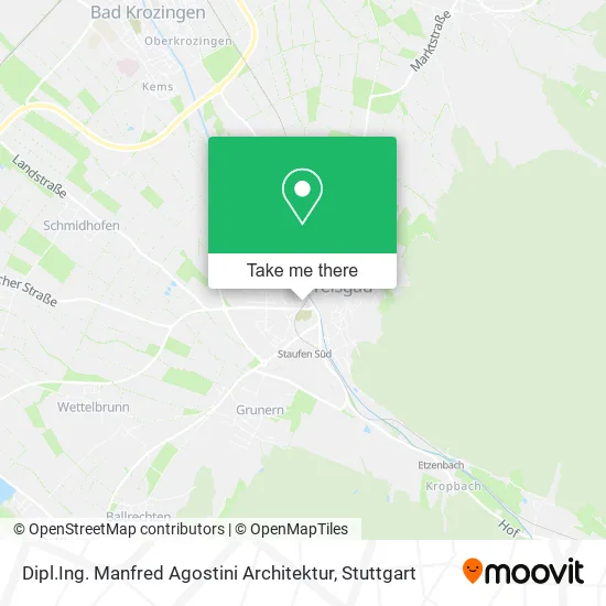 Карта Dipl.Ing. Manfred Agostini Architektur