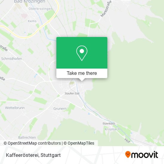 Карта Kaffeerösterei