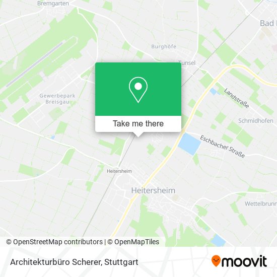 Architekturbüro Scherer map