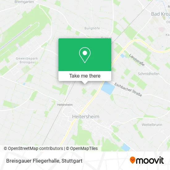 Карта Breisgauer Fliegerhalle