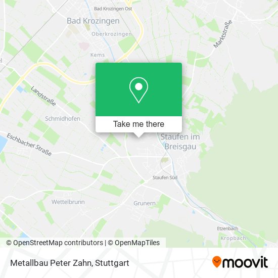 Карта Metallbau Peter Zahn
