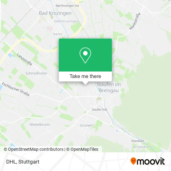 Карта DHL