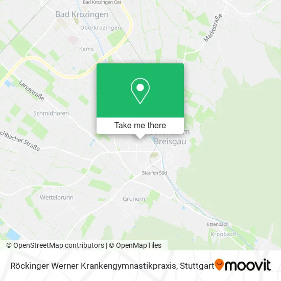 Карта Röckinger Werner Krankengymnastikpraxis