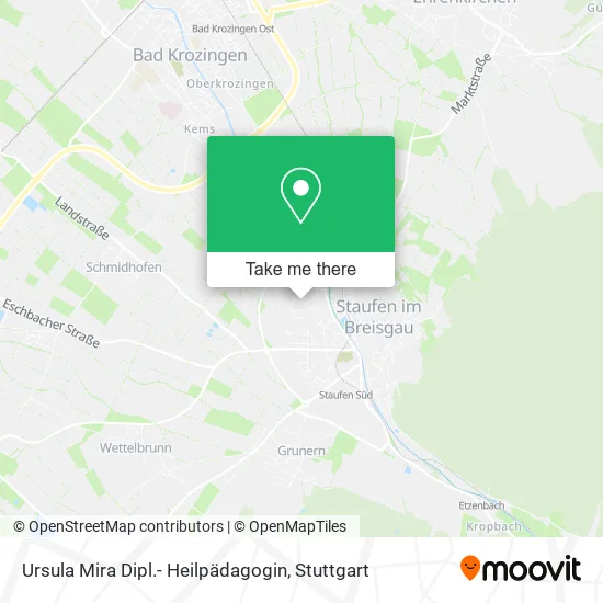 Карта Ursula Mira Dipl.- Heilpädagogin