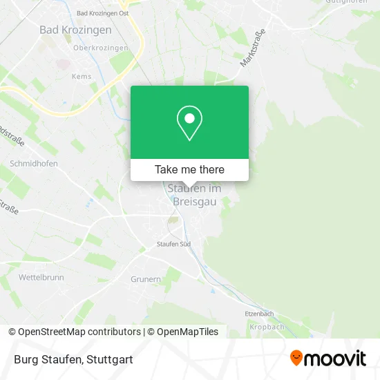 Карта Burg Staufen