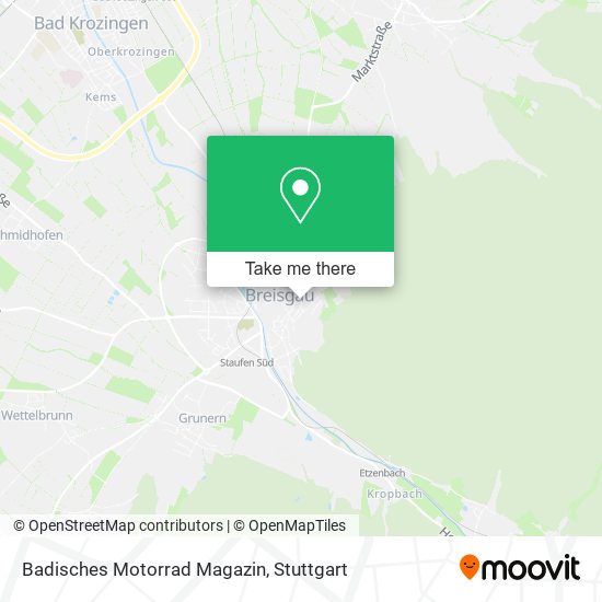 Карта Badisches Motorrad Magazin