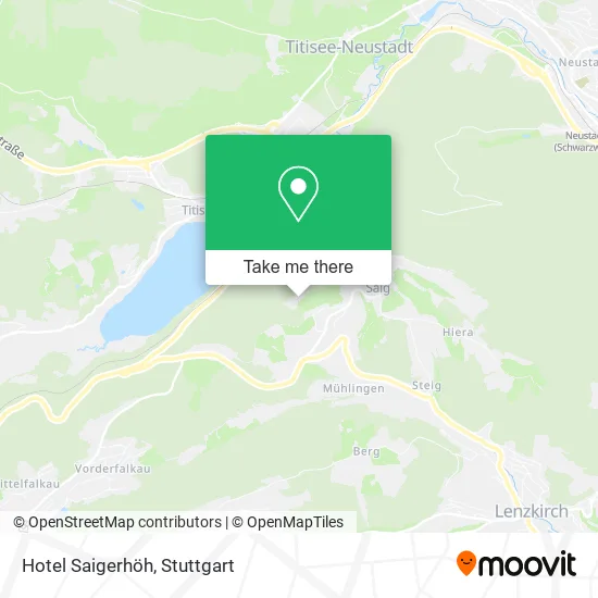 Карта Hotel Saigerhöh