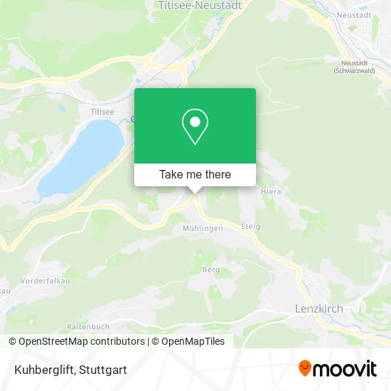 Карта Kuhberglift