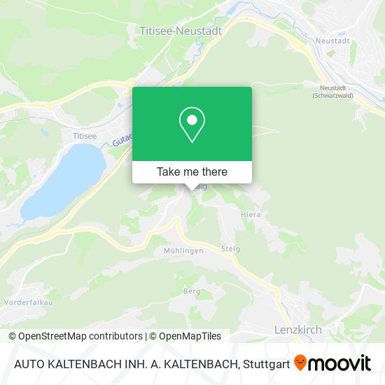 AUTO KALTENBACH INH. A. KALTENBACH map